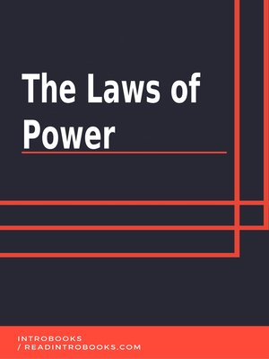 cover image of The Laws of Power